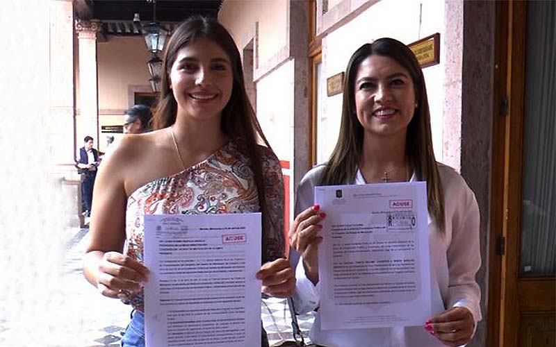 Se incorporan Sheida Barajas y Yanitzi Palomo a la bancada priista en el Congreso del Estado