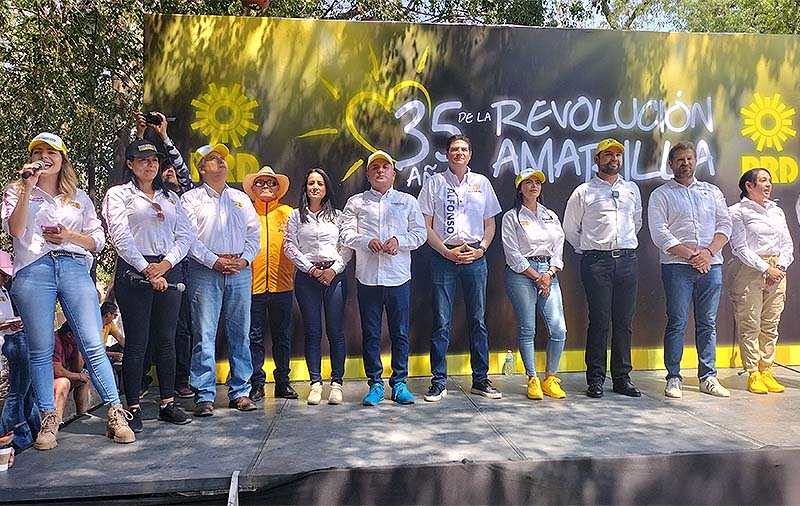 PRD 35 AÑOS. El beneficio superior es México: Octavio Ocampo; celebra PRD 35 años de su fundación