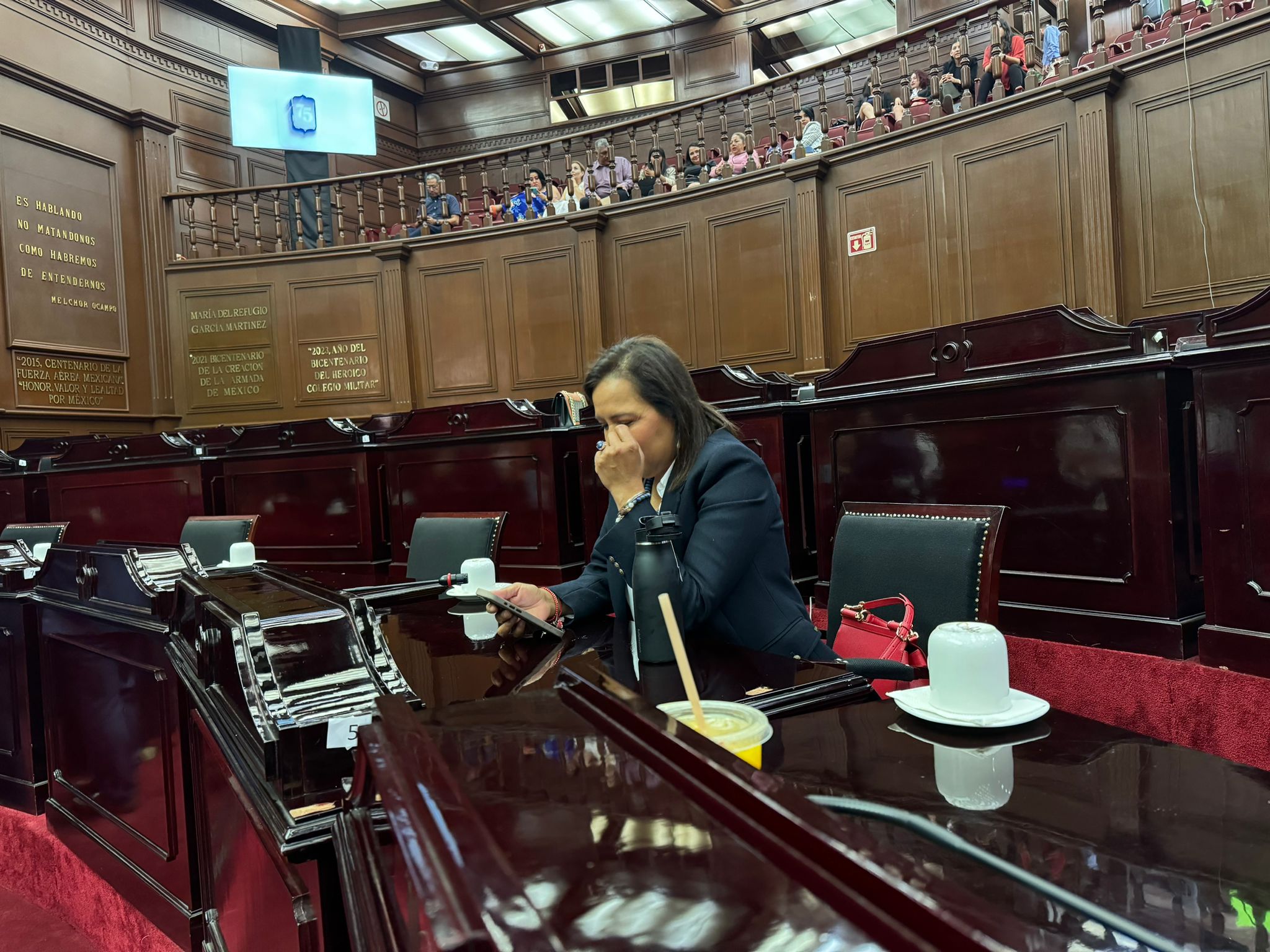 Suspenden sesión de Congreso del Estado por falta de diputados