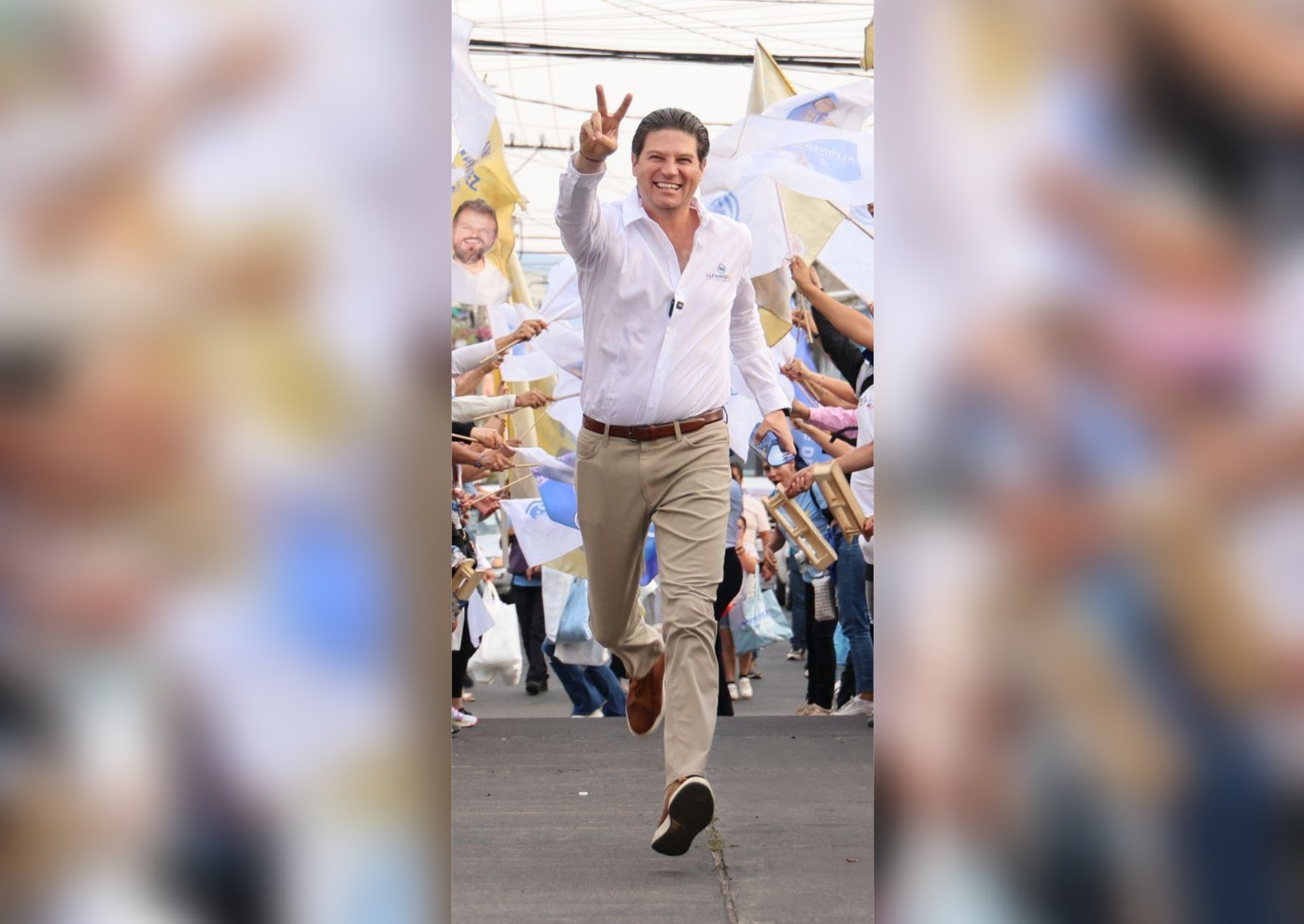 Encuesta de salida da ventaja de 13 puntos a Alfonso Martínez