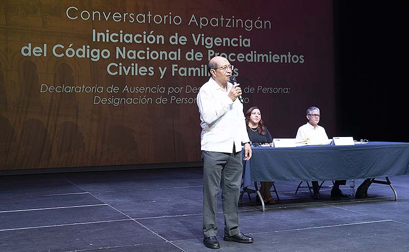 Retos de los nuevos ordenamientos deben socializarse conjuntamente para correcta aplicación: Jorge Reséndiz García