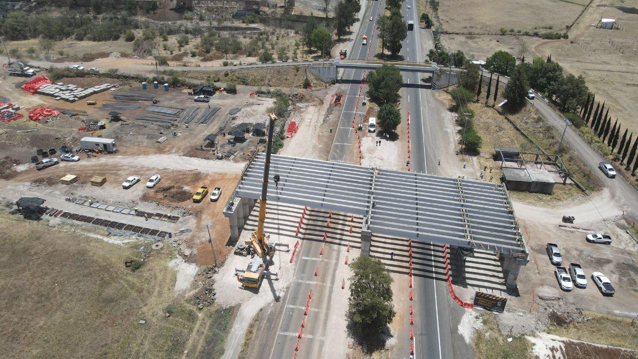 Supervisan obra del segundo anillo periférico de Morelia; lo transitarán casi 7 mil autos al día