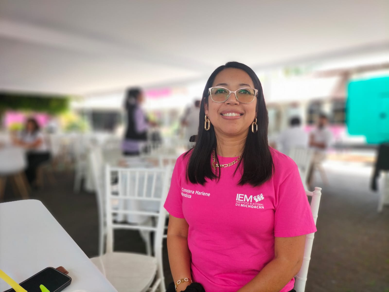 Instaladas el 99.54 por ciento de las casillas en Michoacán: Marlenne Mendoza