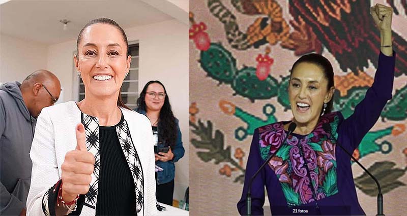 HISTÓRICO. Es Claudia Sheinbaum la próxima Presidenta de México