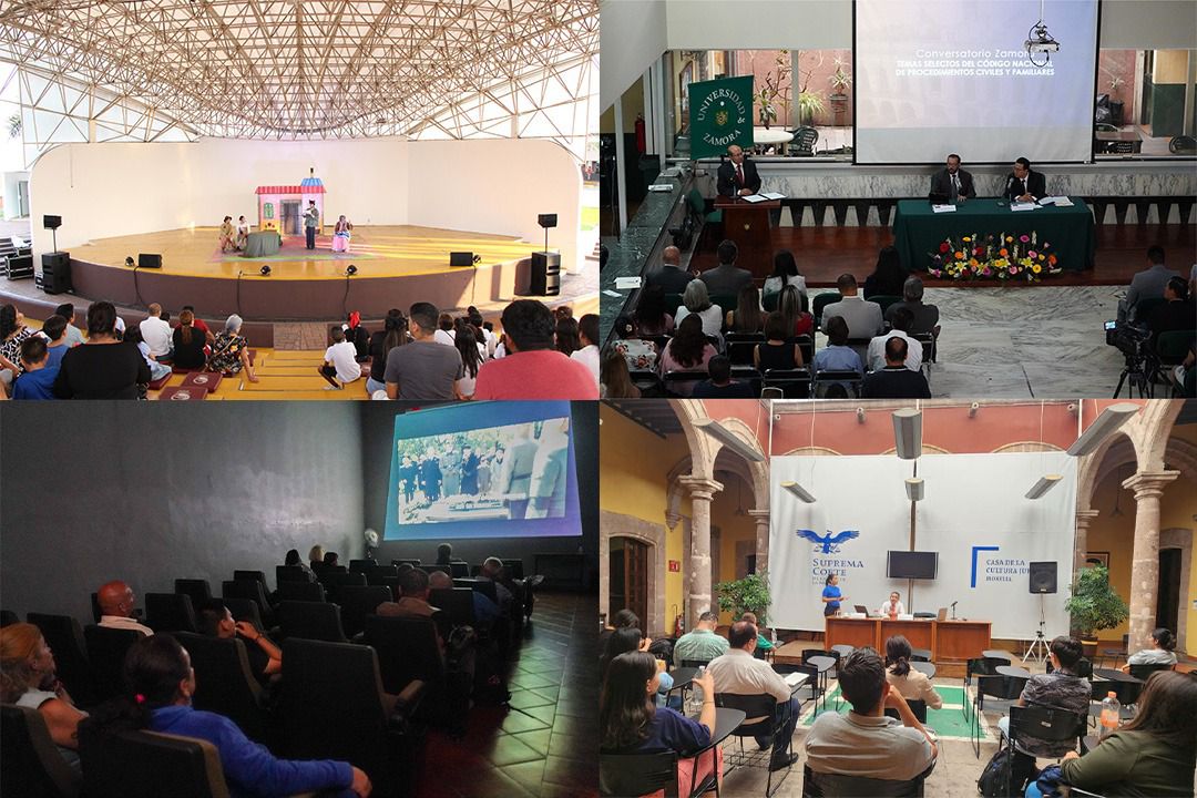 En junio, Poder Judicial de Michoacán presenta diversidad de actividades académicas y culturales