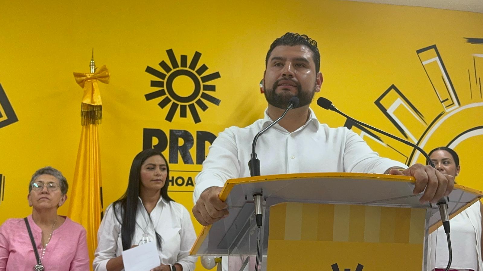 PRD asegura no perder el registro, celebra distritos ganados e impugnará otros