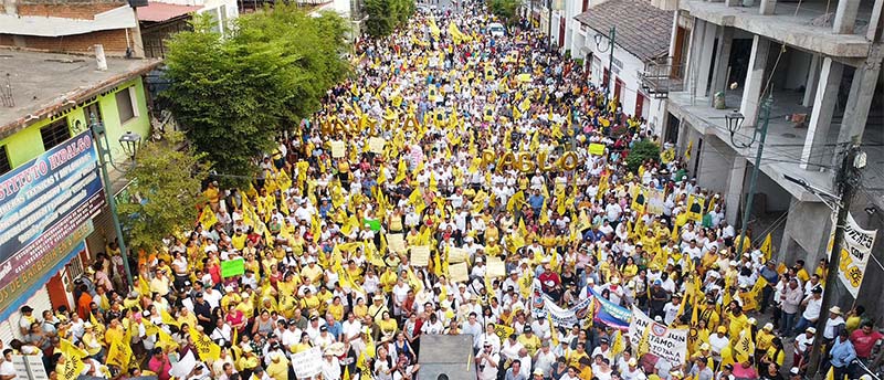 Con fuerza y resistencia, inicia PRD defensa del voto amarillo