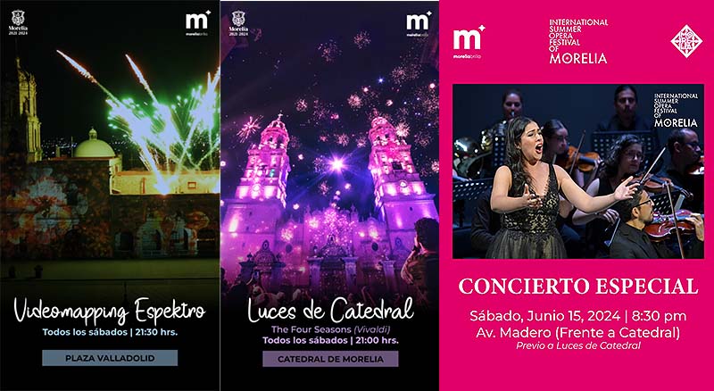 Sectur Morelia invita a festejar el Día del Padre con grandes espectáculos