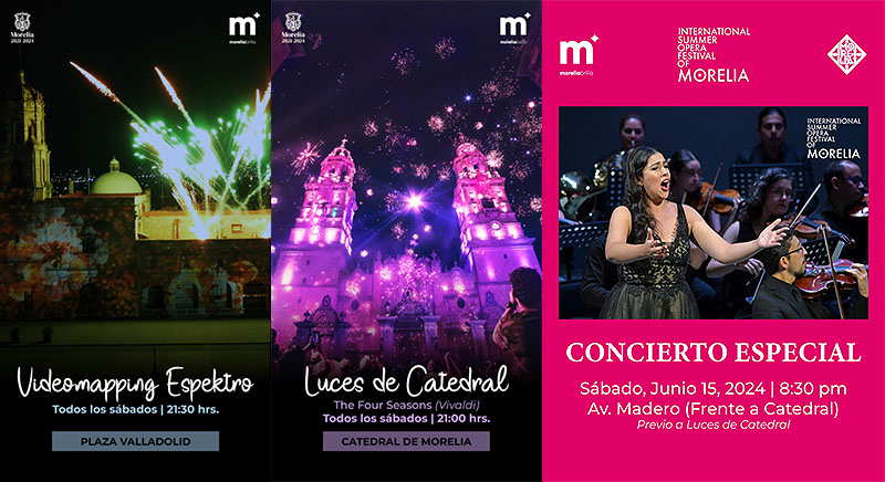 Festeja el Día del Padre con el espectacular encendido de la Catedral