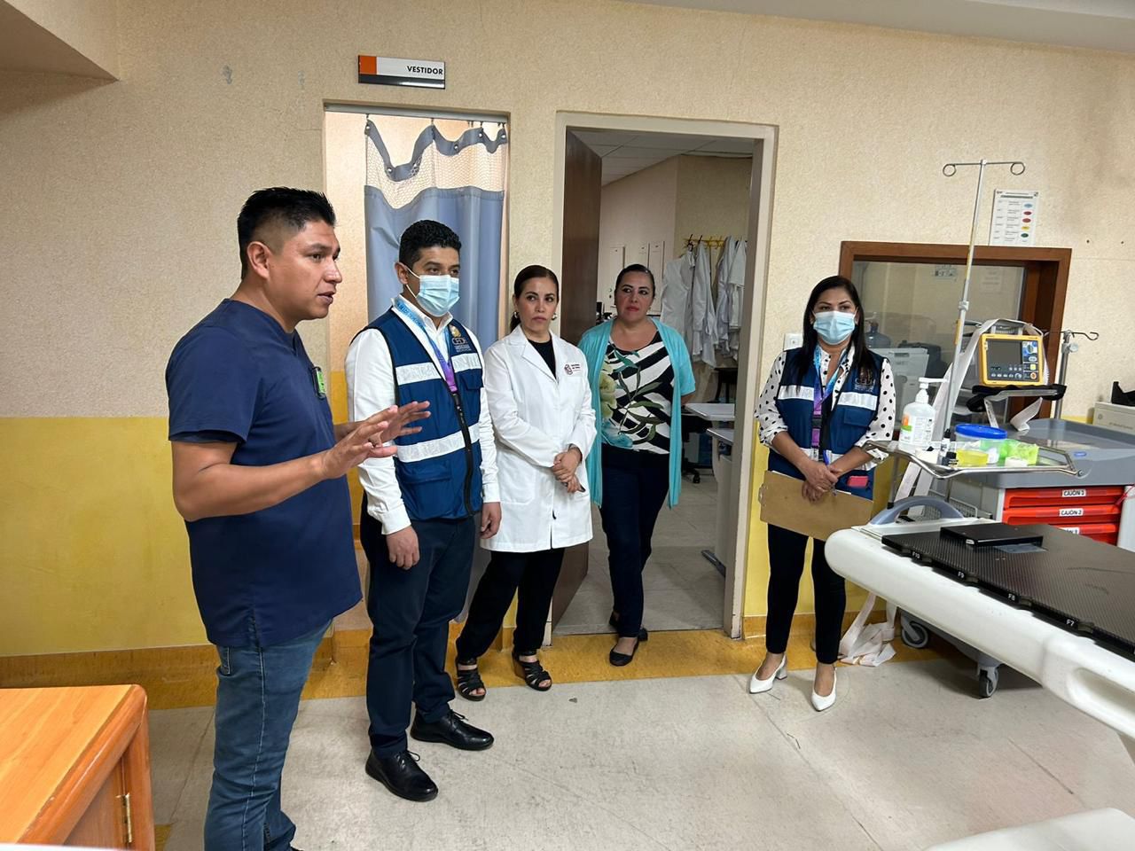 Supervisa CEDH al Centro Estatal de Atención Oncológica de la SSM