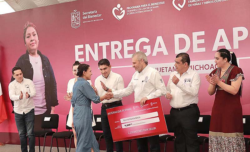 Próximo viernes se reactiva entrega de apoyos para más de mil 500 mujeres con cáncer