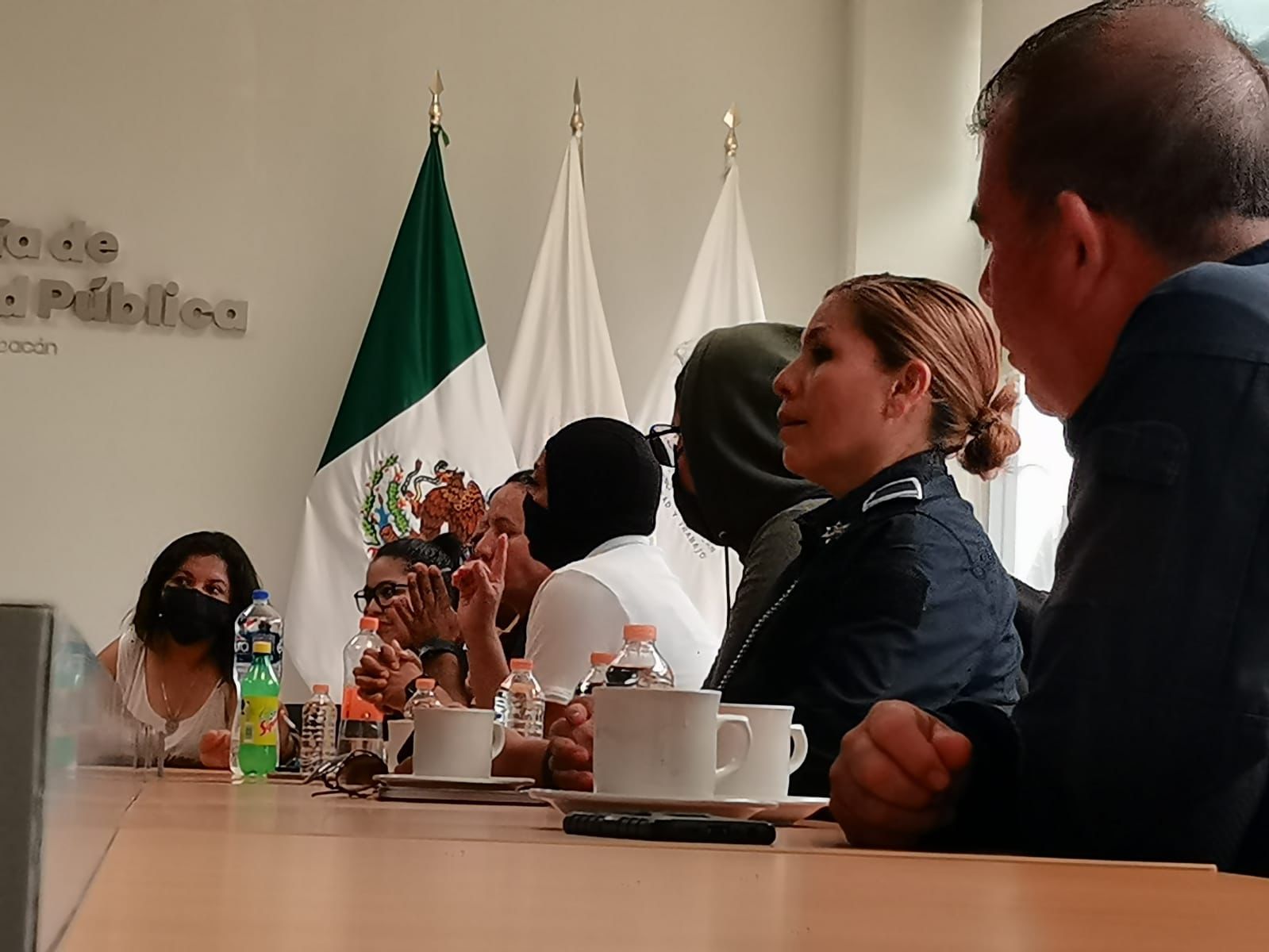 Resuelven autoridades demandas de policías; termina manifestación y se liberan vialidades