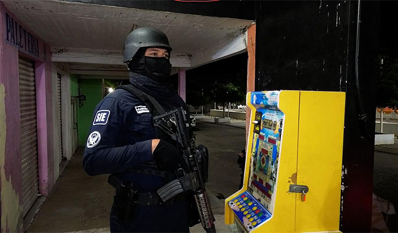 Se han asegurado más de mil 200 maquinitas tragamonedas: SSP