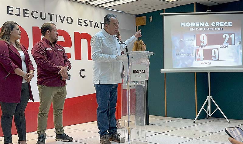 Pide Morena a Martinez Alcazar que aclare actos de corrupción como compra de votos para ganar la elección