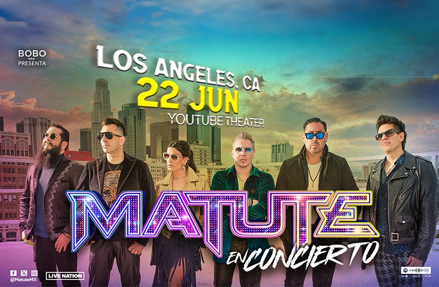 Llega a Los Ángeles la gira “En Concierto Tour” de la banda Matute