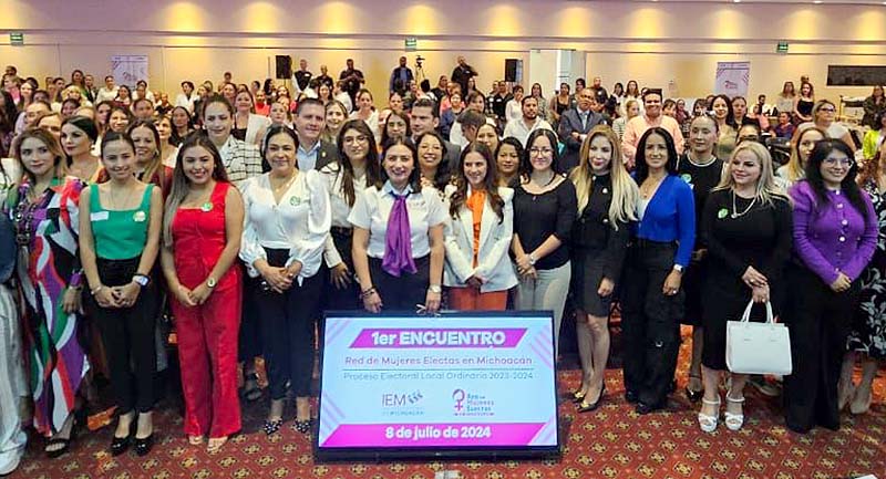 Instala el IEM la Red de Mujeres Electas de Michoacán