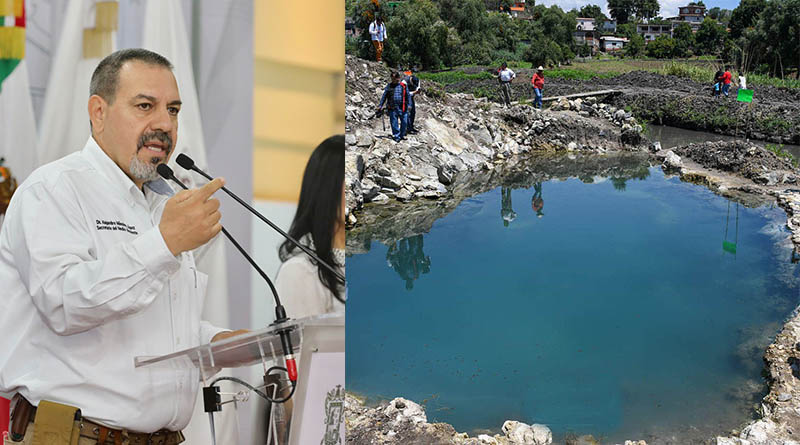 Rehabilitan 15 manantiales de Uranden; producen de 480 a 600 litros por segundo