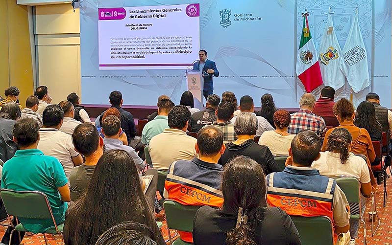 Gobierno Digital convoca a dependencias estatales a fortalecer servicios a la ciudadanía