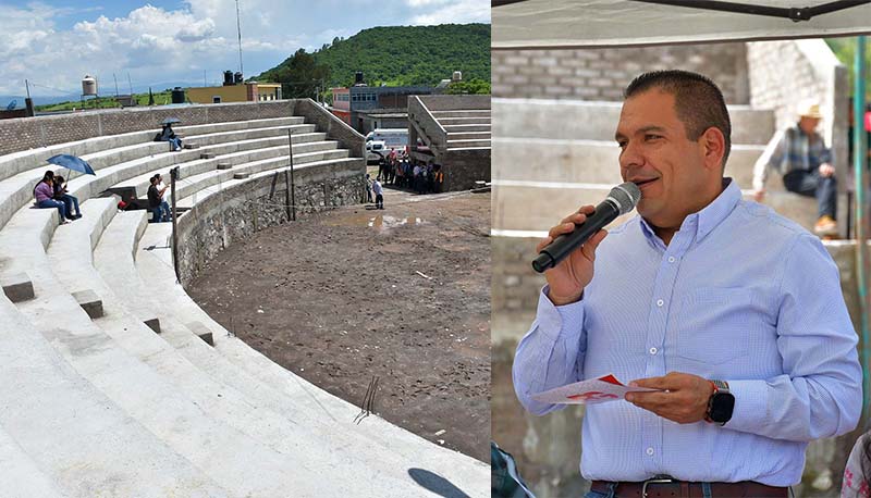 Remodelan Plaza de Toros de Cañada del Herrero en Tarímbaro