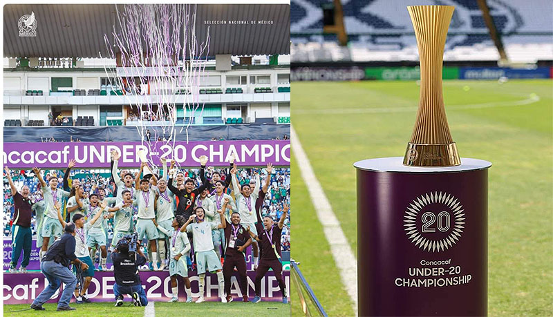 Selección Mexicana de Fútbol #under20 logra campeonato en región #Concacaf