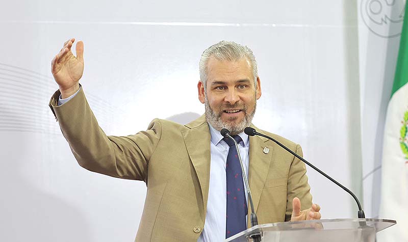 Combate y castigo a la extorsión avanza en Michoacán: Bedolla