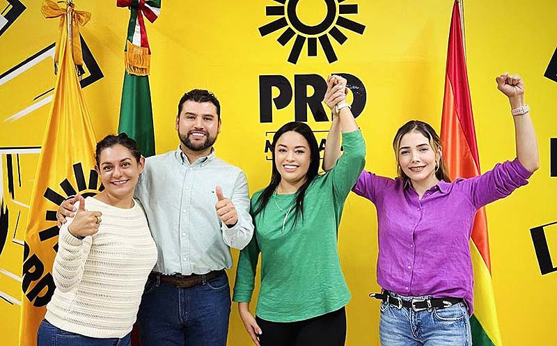 Recibe dirigencia del PRD MIchoacán a ex candidata por Irimbo