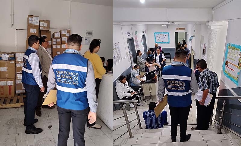 Supervisa CEDH el Centro de Salud Urbano “Dr. Juan Manuel González Ureña”, ubicado en Morelia