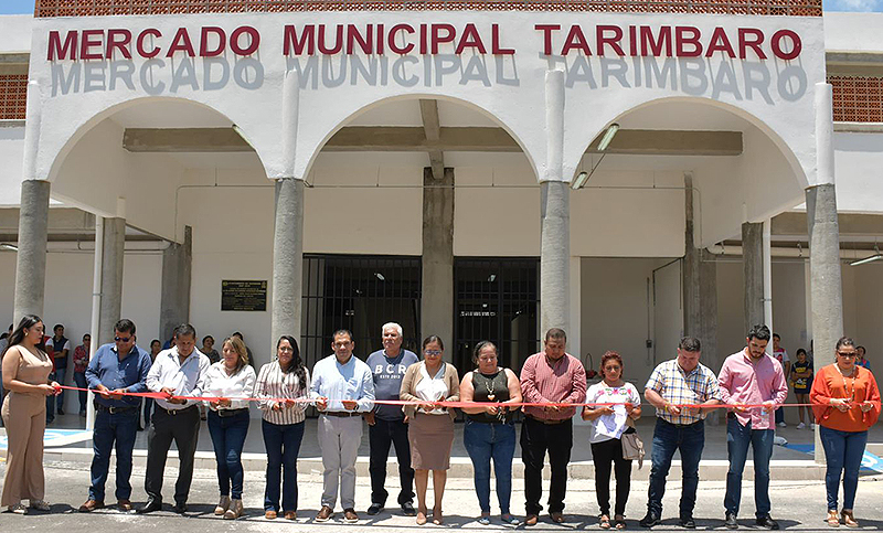 Entrega Gobierno de Tarímbaro Mercado Municipal