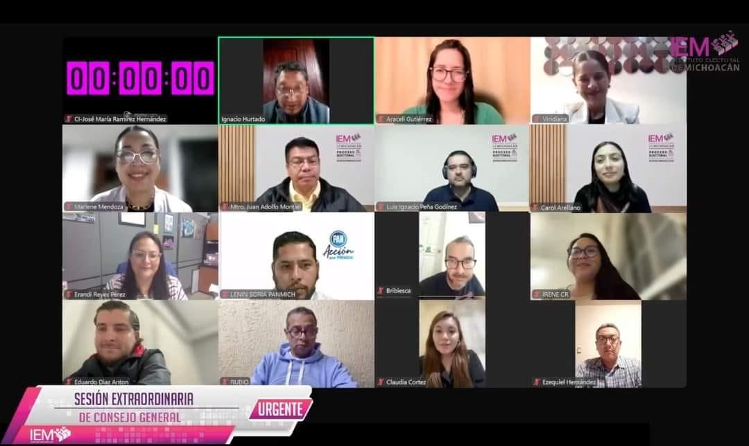 EL INSTITUTO ELECTORAL DE MICHOACÁN ACATA SENTENCIA DEL TEPJF