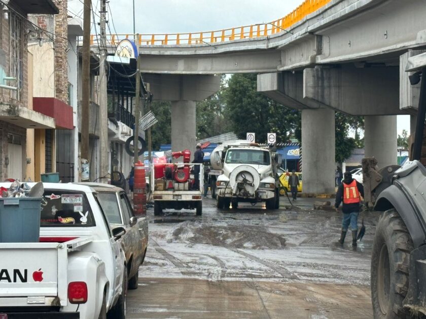 Gobierno de Morelia da limpieza integral a la colonia Agustín Arriaga Rivera