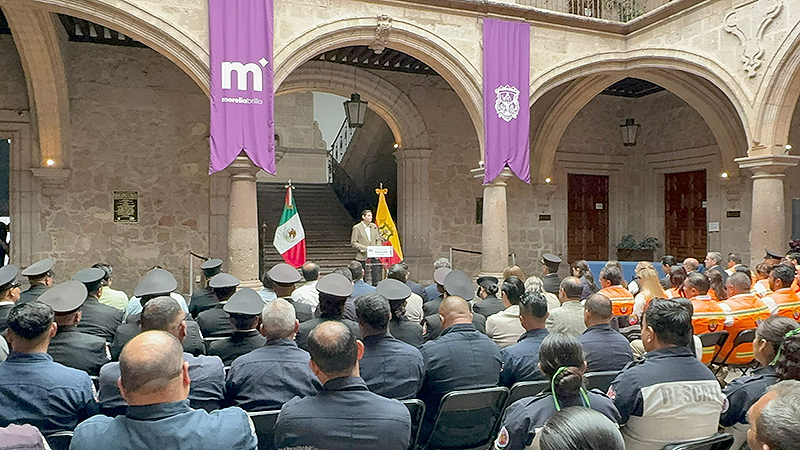 Conmemoran Día Nacional de Protección Civil y resaltan cero tolerancia a la corrupción