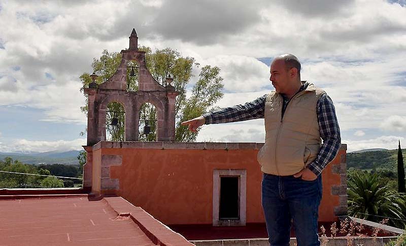 Vamos a recuperar y poner al servicio del pueblo la ex Hacienda de Guadalupe: Eric Gaona