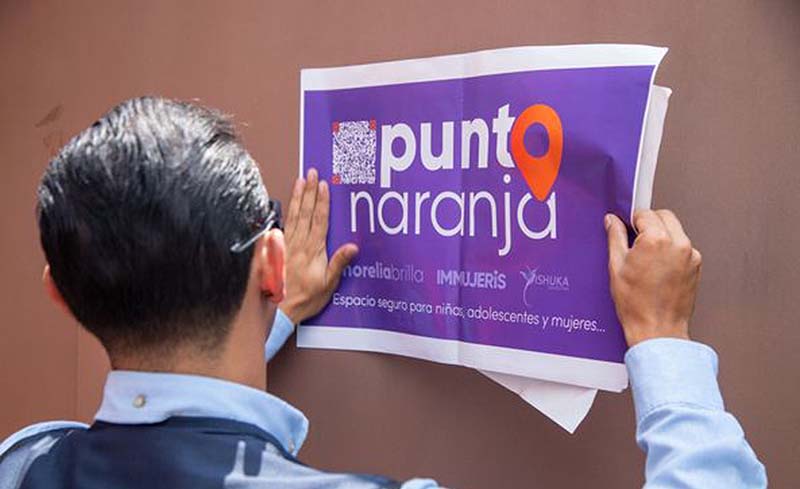 Autoridades Electorales se suman a la estrategia Punto Naranja