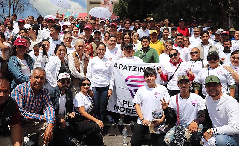 Apatzingán muestra cariño y respaldo al proyecto de ARB 