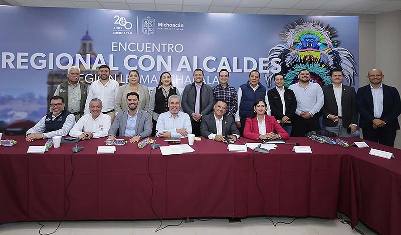 En región Lerma-Chapala se ejecutaron 61 obras de infraestructura este año: Bedolla