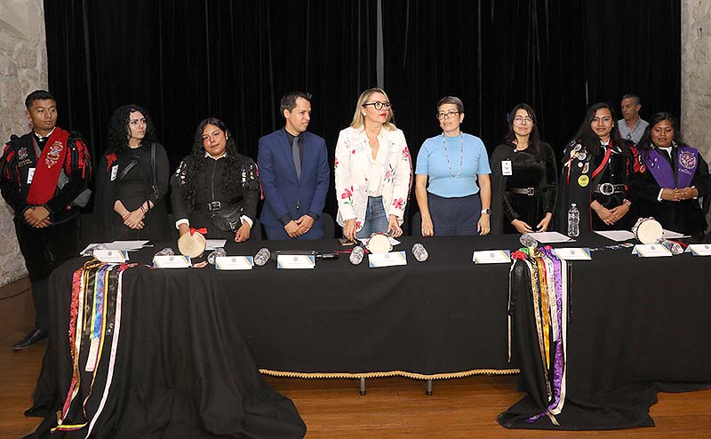 Rectora inaugura el HispanoFem 2024, compromete apoyo para el crecimiento de la Tuna Hispanoamericana Femenil de la FIE