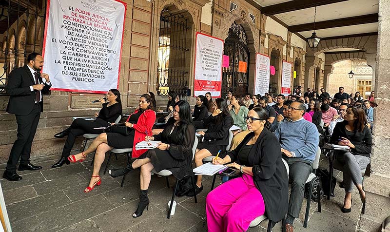 Atenta con tra la carrera judicial la reforma al Poder que pretenden aprobar