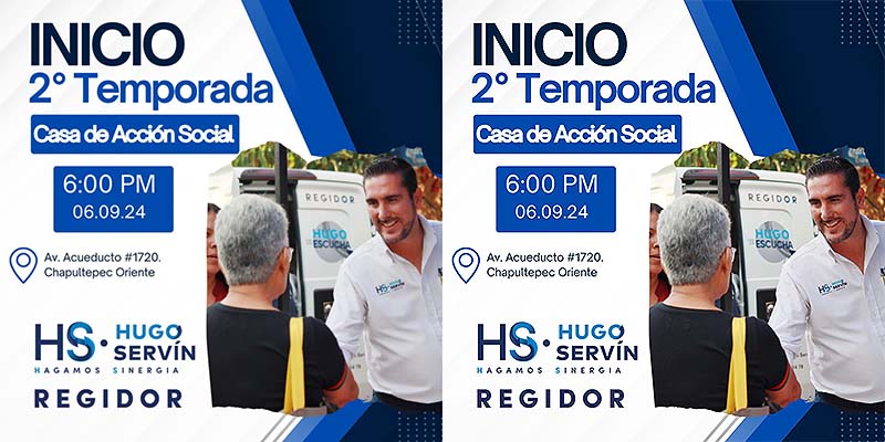 Abren Casa de Acción Social de Hugo Servín