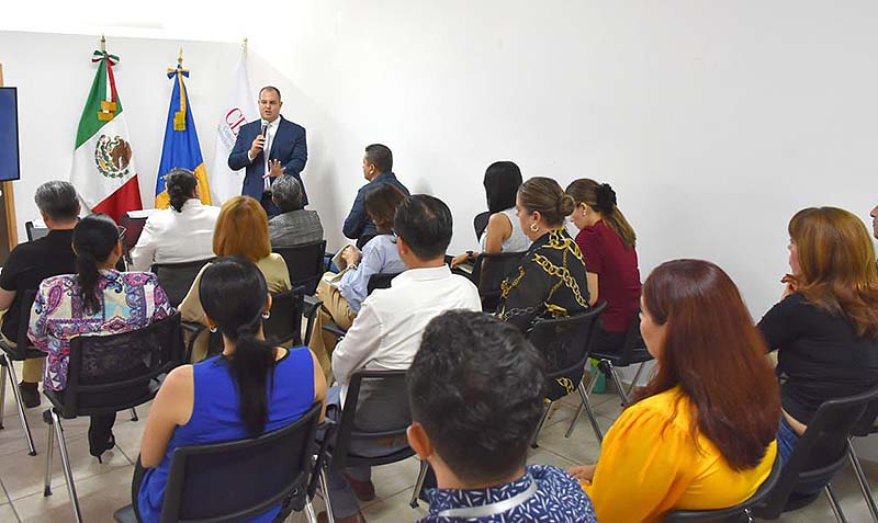 Ombudsperson de Michaocán dicta conferencia magistral en la sede de la Comisión de Derechos Humanos de Jalisco