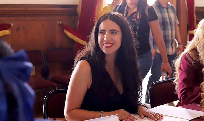 Giulianna Bugarini se registra como Diputada Local, reafirma la unidad de la bancada de Morena