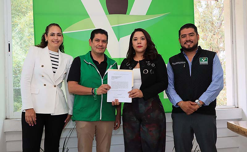Xóchilt Ruíz se suma a la bancada del Partido Verde en Michoacán: Ernesto Núñez