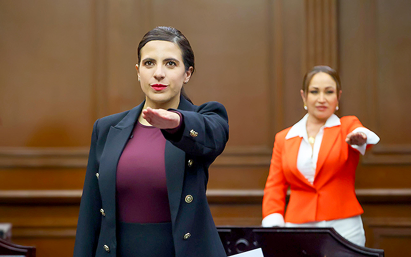 Diputada Bugarini asume el compromiso, regresar con sus votantes