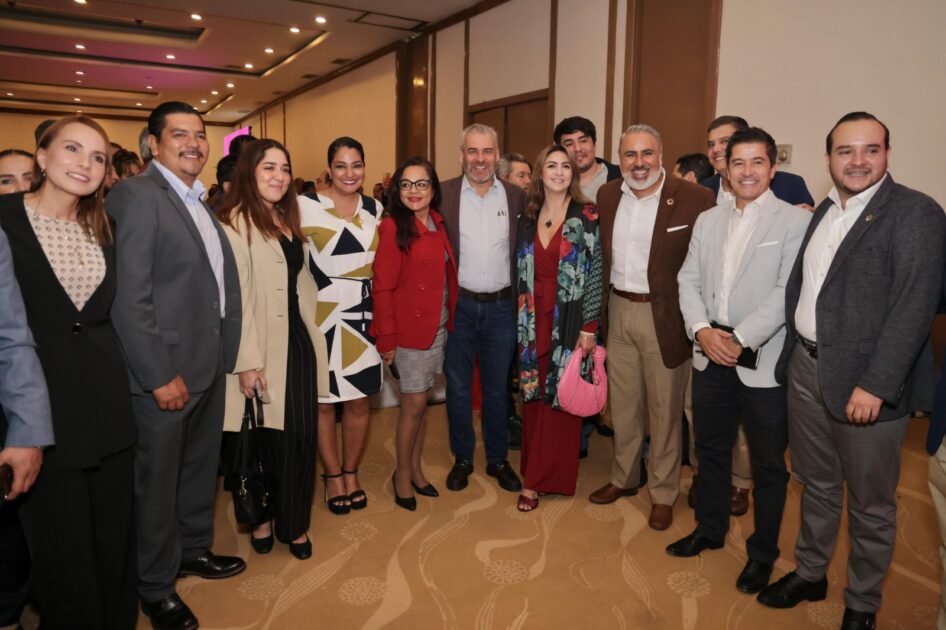 Bedolla y cámaras empresariales de Morelia suman esfuerzos para el desarrollo de infraestructura