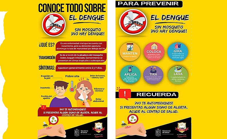 Anuncia Ayuntamiento Los Reyes instalación de módulo de atención al dengue