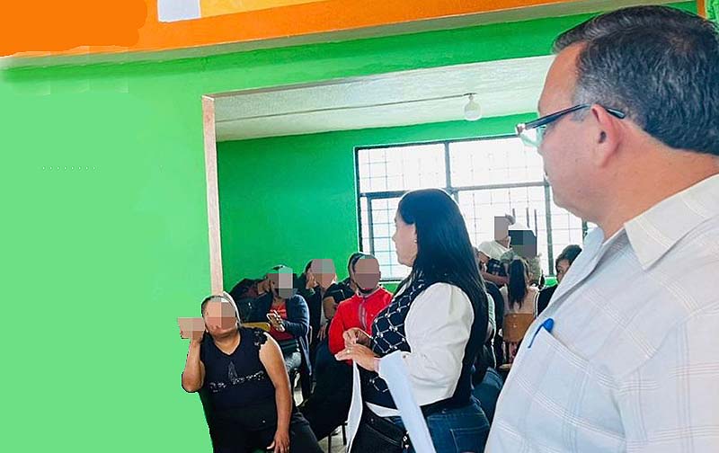Acepta primaria rural federal “Lázaro Cárdenas”, de la comunidad  Rincón de San Felipe, medida cautelar decretada por la Visitaduría Regional de Zitácuaro