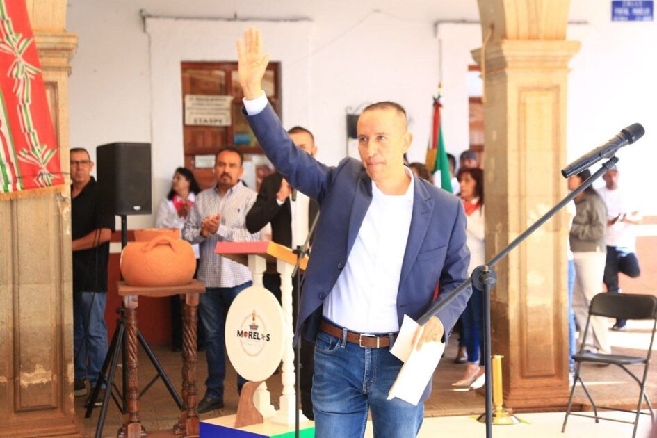 Toma Protesta Julio César Conejo Alejos como presidente municipal de Morelos