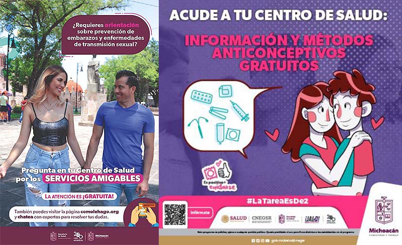 Disminuyen 29.5 % embarazos en adolescentes en Michoacán: SSM