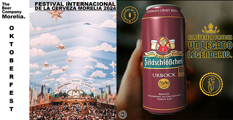 ¡Viviremos el Oktoberfest en Morelia! Colores, olores y sabores de Alemania estarán aquí