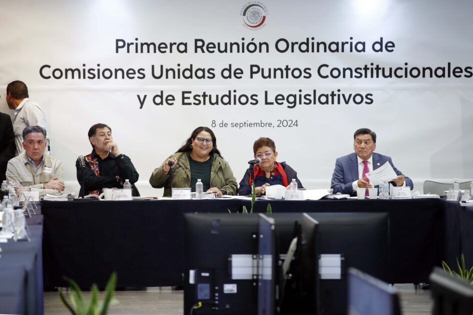 Aprueban en comisiones del Senado de la República la reforma al Poder Judicial