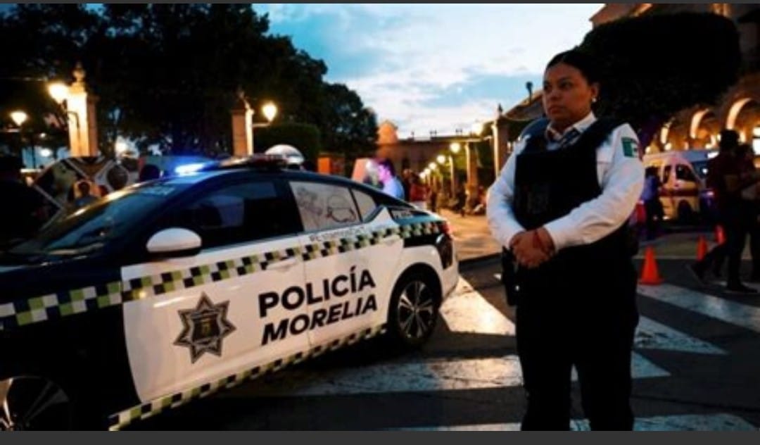 Dispara Policía de Morelia contra estudiantes de Tiripetío, hay un herido y un detenido